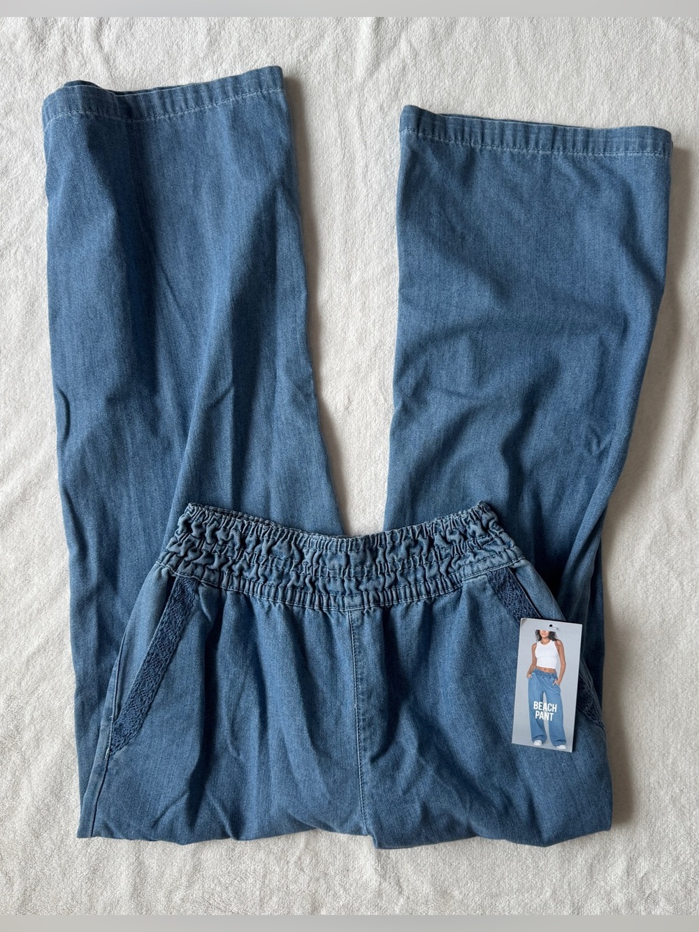 NWT - Celebrity Pink Women's Wide-Leg Beach Pant